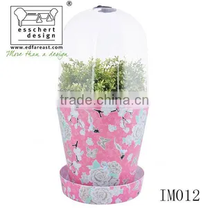 2016 Wholesale Unique Round Shape Plastic Flowerpot thumbnail-4