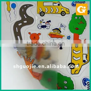 UV Printing With White Color on Transparent Sticker thumbnail-1