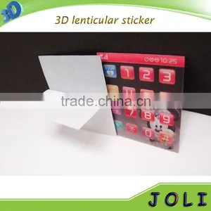 Factory Outlet Customized Size Lenticular Flip Backing Sticker thumbnail-5