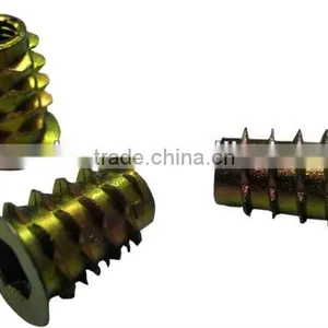Steel Yellow Galvanised E Nuts thumbnail-1
