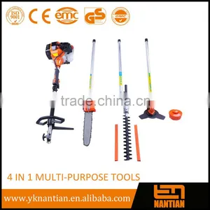 43CC 4 In1 Hedge Trimmer Brush Cutter Chain Saw Multi Tools thumbnail-1