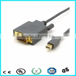 Support 10.8 Gbps 15cm DP to Dvi Mini Displayport Female Dvi Male thumbnail-1