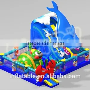 Giant Laser Tag Inflatable Water Obstacle Course/inflatable Delphinus Delphis/inflatable Paintball Obstacle Supplier's Choice thumbnail-4