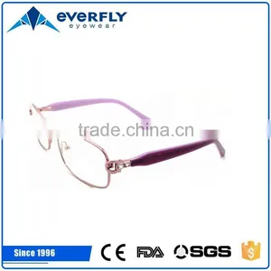2016 Most Popular Stylish Stainless Steel Optical Frame for Women thumbnail-2