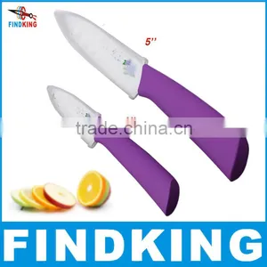 FINDKING Hot High Quality Flower Painted Zirconia Ceramic Fruit Set 3" 5" Inch+Covers thumbnail-1