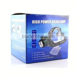 T816 High Power Led Headlamp Adjustable Zoom Focus Camping Led Headlight thumbnail-6
