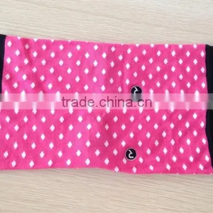Stock Hot Sale Lovely Girls Hosiery Colorful Pink White Dots Crew Winter Sock thumbnail-3