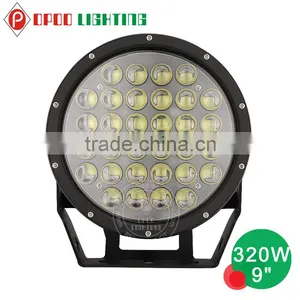 Super Bright 9inch 96w 185w 225w 320w Round Led Driving Light thumbnail-1