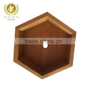 Wooden Wash Basin Irregular Sharpe Bathroom Sink thumbnail-1