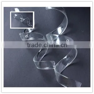 China Manufacturer Wholesale Crystal Clear Curved Shape Glass Rod Factory Price thumbnail-5