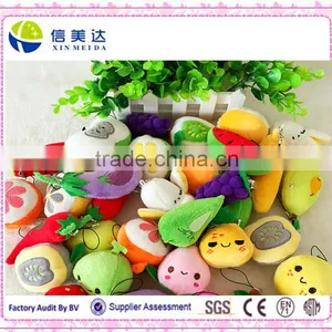 Fruit Keychain Plush Toy /plush Keychain Wholesale/ Yangzhou XMD Plush Toy thumbnail-3