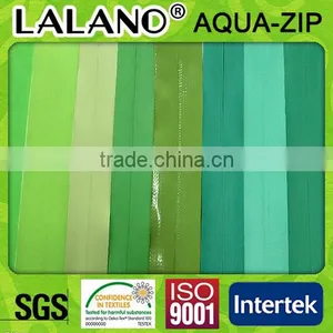 Professional Zipper Manufacturer Wholesale NO.3 Nylon Continuous Green Zipper thumbnail-3