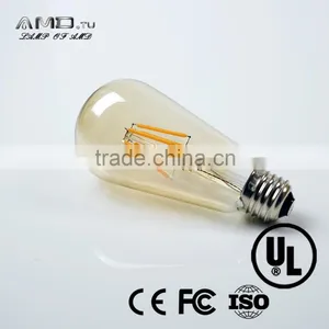 UL CE RoHS Approval Best Sell ST58 2200K 2700k 2w 3w 4w Vintage Led Light Bulb St58led Light thumbnail-2