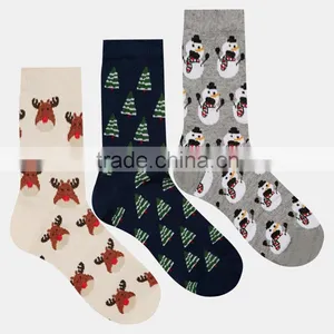 All Kinds of Wholesale Customized Pattern Christmas Socks thumbnail-3