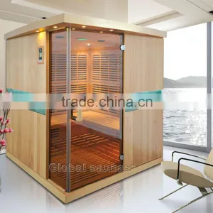 2014 New Design Full Spectrum Carbon Infrared Sauna 4 People Infrared Sauna thumbnail-1