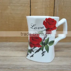 Hot Sell Ceramic Mug With Handle for Tea/ Coffee/ Milk thumbnail-1