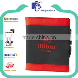 Travelling Polyester Fabric Padfolio With Pen Holder thumbnail-3