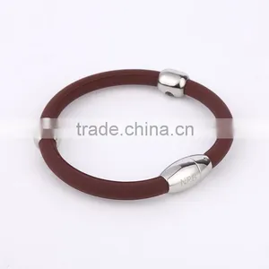 Noproblem P095 FDA Tourmaline Magnetic Germanium Jewelry Power Scalar Energy Health Cool Silicone Bracelet thumbnail-3