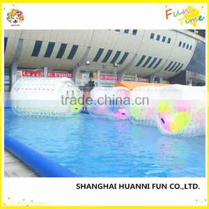 2015 Hot Sale TPU Floating Inflatables Water Roller Ball With Pool Price thumbnail-5