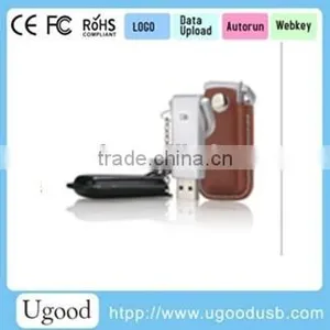 Wholesale Leather Flash Memory, Promotion Gift USB Pen Drives,Customized Logo USB Storage With Capacity Optional thumbnail-6