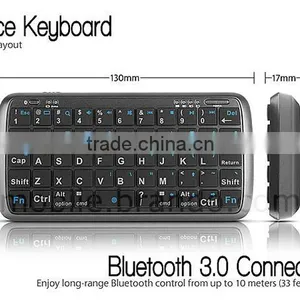 New Design 2 in 1 Portable Mini Wireless Bluetooth Keyboard Power Bank Built-in 5000mAh for Smart Phone thumbnail-3