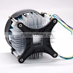 High Efficiency Computer CPU Cooling Fan With Heat Sink, CPU 24 Volt dc Cooling Fan thumbnail-4