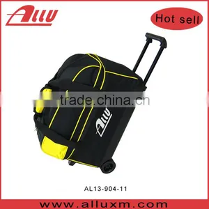 Double Roller Yellow Bowling Bag thumbnail-1