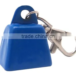 Keychain Bell in Custom Color With Logo Printing for Promo as Gift thumbnail-1