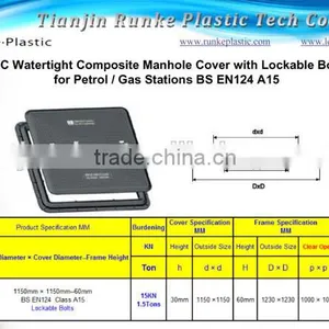 SMC Antistatic Composite Manhole Covers D400 thumbnail-6