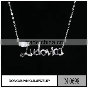Best Shot Jewelry American TV Series The Walking Dead Fashion Classic Letter Necklace thumbnail-1
