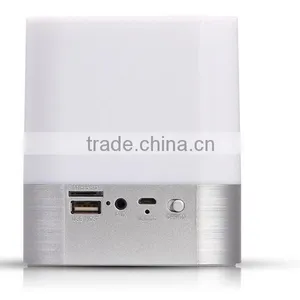 Led Lamp With Bluetooth Speaker With Alarm Clock thumbnail-5