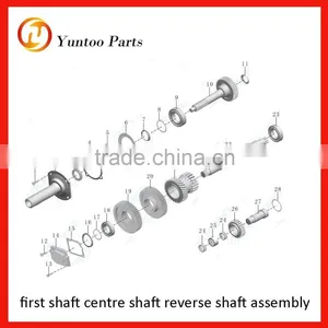 Yutong Bus Transmission Parts First Shaft Centre Shaft Reverse Shaftassembly 1701-02338-03 thumbnail-1