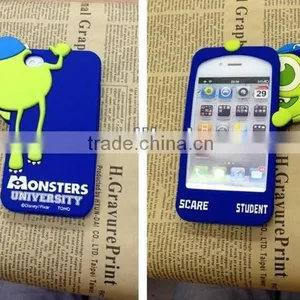 Hot !!! Cute Monster University Back Hard PC Case Cover For IPhone 5 thumbnail-1