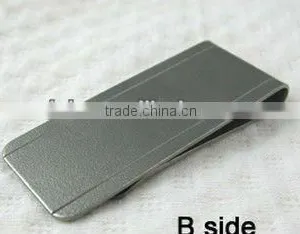 Grade 2 Pure Titanium Metal Money Clip,brushed Titanium Money Clip thumbnail-1