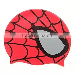 Spider Silicone Swimming Cap Children's Swim Cap Hat thumbnail-1