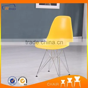 Indoor Plastic Bright Colored Leisure Chairs thumbnail-1