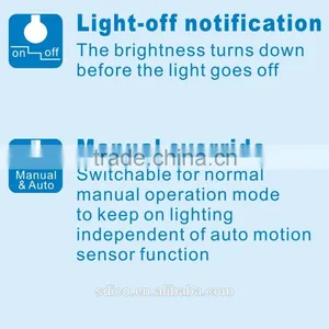 Hot Top Quality High Efficient E27 Day Night Light Led Motion Sensor Light Led Bulb With Sensor thumbnail-2