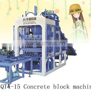 HY QT 4-15Full Automatic Earth Interlocking Brick Making Machine thumbnail-1