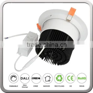 Dimmable LED Cob Downlight 35 Watts With Ra90 Cob Down Lighting for Clothing Shop thumbnail-2