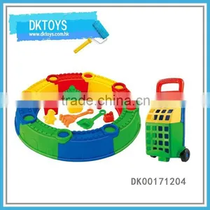 17Pcs Big Size Sand Toys Play Set Beach Set EN71/7P thumbnail-1