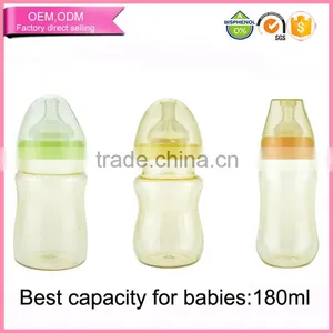 The Newest Feeder 6oz 180ml Wide Neck BPA Free PPSU Baby Bottle thumbnail-1