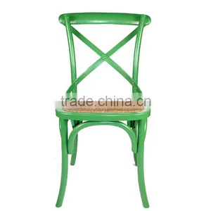 Wholesale Antique Oak Wood High Back Dining Chair With Backrest thumbnail-1