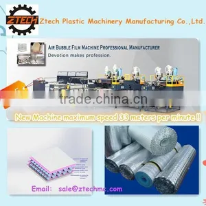 ZTECH Brand 7 Layers Air Bubble Film Making Machine/Aluminum Foil Bubble Aluminum Foil thumbnail-1