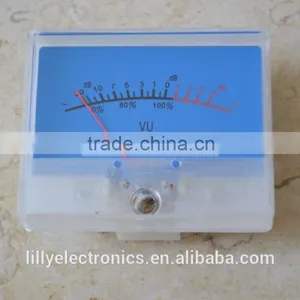 500uA 650ohm 64x53mm w/ Lamp Panel VU Meter SD-315D thumbnail-1
