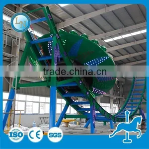 Thrill Kids & Adults Flying Ufo Ride!!!amusement Park Flying Disco Ride for Sale thumbnail-2