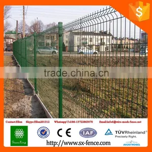 High Quality Green Color Garden Fencing Design Iron Fence With ISO9001 thumbnail-1