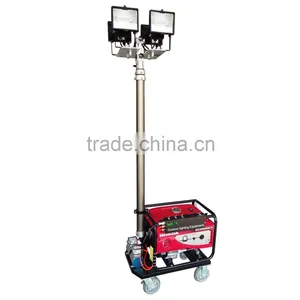 Portable Outdoor 4*500W Generator Light Tower Manufacturer thumbnail-1