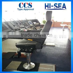 Boat Ship Helmsman Chair Black & White thumbnail-6