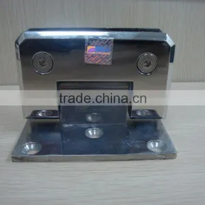 Stainless Steel Bathroom Glass Door Hinge For Shower Door With Screws thumbnail-1