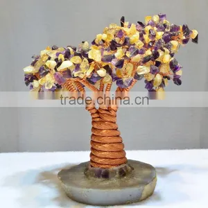 New Fashion Wholesale Gemstone Trees Amethyst and Cirinte Crystal thumbnail-4
